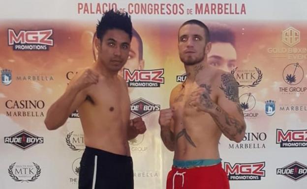 El púgil Kerman Lejarraga asegura espectáculo en Marbella