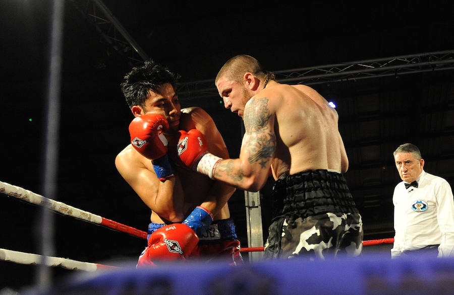 Kerman Lejarraga en la Gold Boxing de Marbella