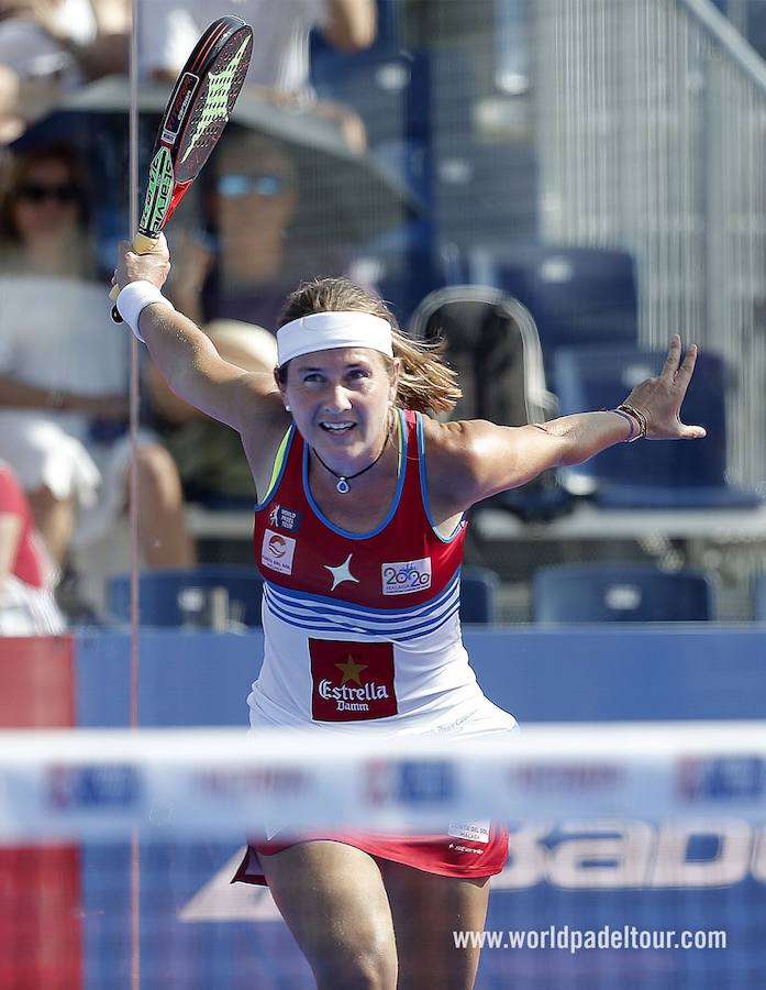 Suerte dispar en las malagueñas del World Padel Tour de Mijas en Cuartos de Final