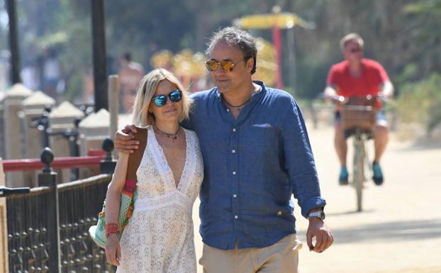 Eugenia Martínez de Irujo se relaja en Marbella