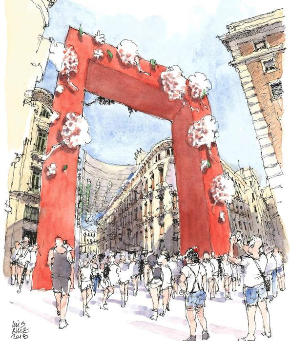 El 'photocall' más grande del mundo