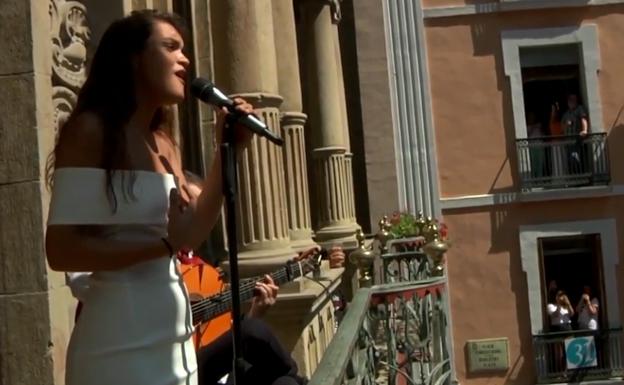 Amaia Romero, ganadora de OT 2017, arrasa en Pamplona con su versión más flamenca