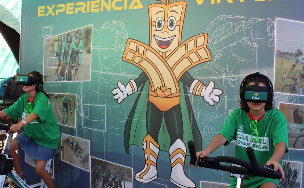 Pedaladas solidarias en Málaga