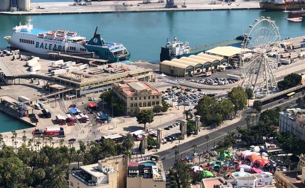 La Vuelta 2018 ya rueda por las calles del Centro de Málaga