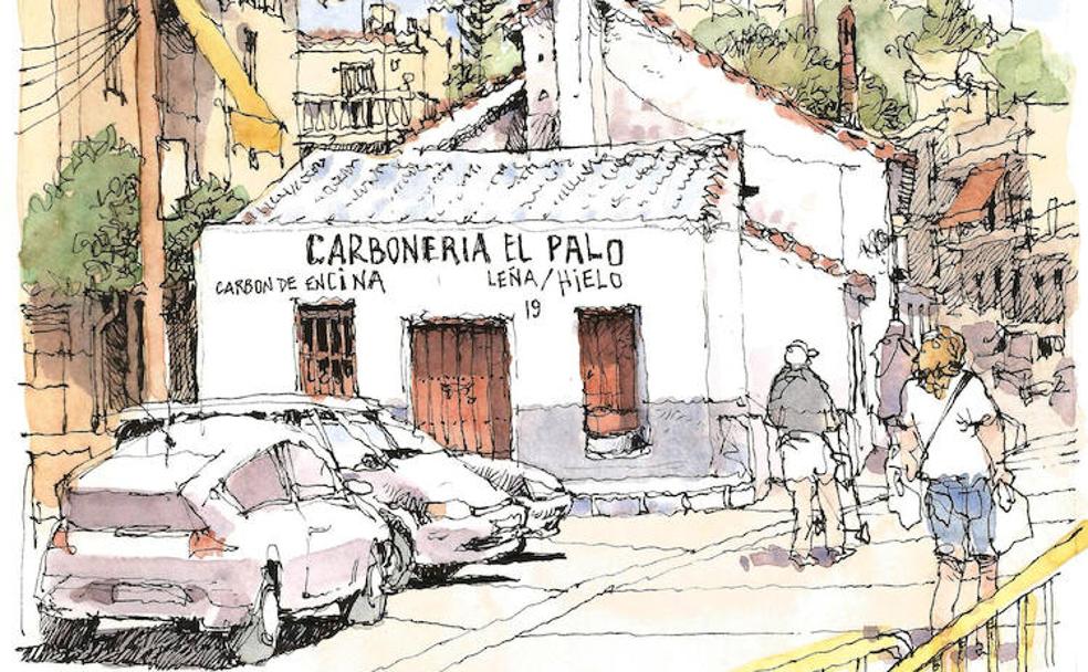 Se vende carbón de encina