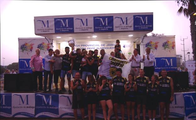 La Liga de Jábegas corona a los clubes de La Araña y Torremolinos