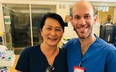 Una enfermera de California descubre que un compañero de trabajo es un bebé prematuro al que salvó hace 28 años