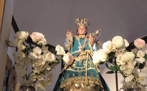 Imagen del Santo Niño de Gaucín.