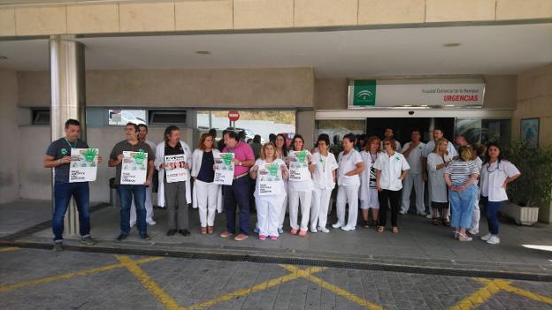 PROTESTA POR LA ÚLTIMA AGRESIÓN EN EL HOSPITAL