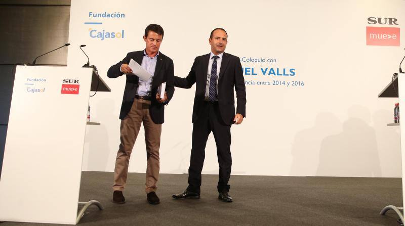 Manuel Valls aborda los nacionalismos y populismos en un foro de SUR