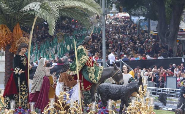 Ocho salidas procesionales, en riesgo por la previsión de lluvias para este fin de semana en Málaga