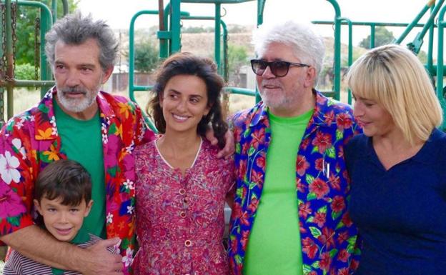 Antonio Banderas termina el rodaje de la nueva película de Almodóvar