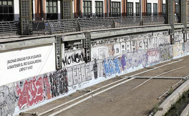 El río de los grafitis