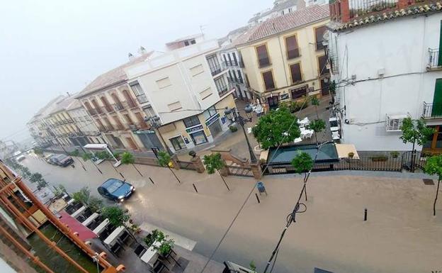 Las últimas lluvias permiten aumentar las reservas en los pantanos en Málaga