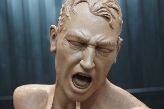 La Hermandad del Calvario estrenará en 2019 parte del nuevo grupo escultórico del trono del Cristo