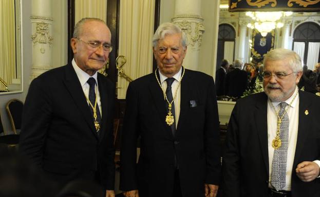 Mario Vargas Llosa: «La transformación de Málaga es realmente prodigiosa»