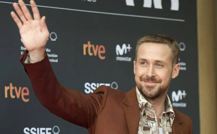 Ryan Gosling monopoliza la jornada en San Sebastián