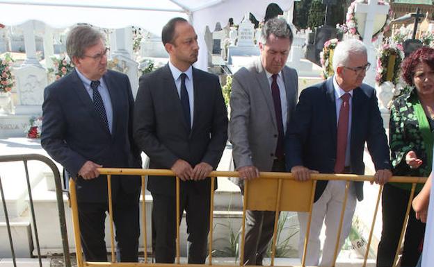 Gobierno y Junta colaboran en la exhumación de la fosa en la que podría estar Blas Infante