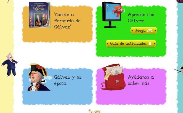 Juega con Bernardo de Gálvez
