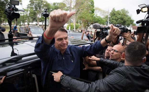 Los brasileños eligen presidente con el ultraderechista Bolsonaro como favorito