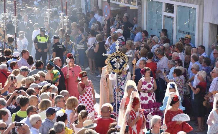 Procesión de la Virgen del Rosario en Fuengirola