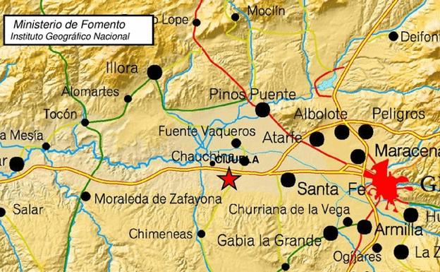 Un terremoto de magnitud 4 con epicentro en Granada se deja sentir en Málaga