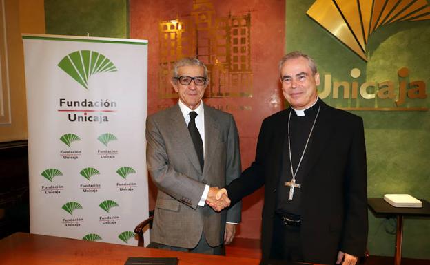 La Fundación Unicaja renueva su apoyo a la labor cultural, educativa y social del Obispado de Málaga