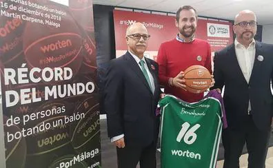 Málaga quiere batir el récord Guinness de personas botando un balón de baloncesto