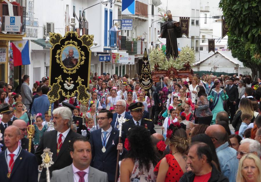 Procesión del patrón en San Pedro de Alcántara