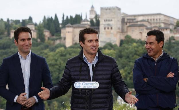 Casado avisa a Sánchez e Iglesias de que en España no puede mandar un preso