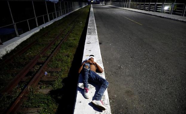 La caravana de inmigrantes rechaza el plan de regularización de México
