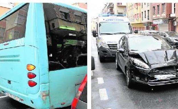 Cae en Málaga una red que provocaba accidentes con transportes públicos para cobrar el seguro