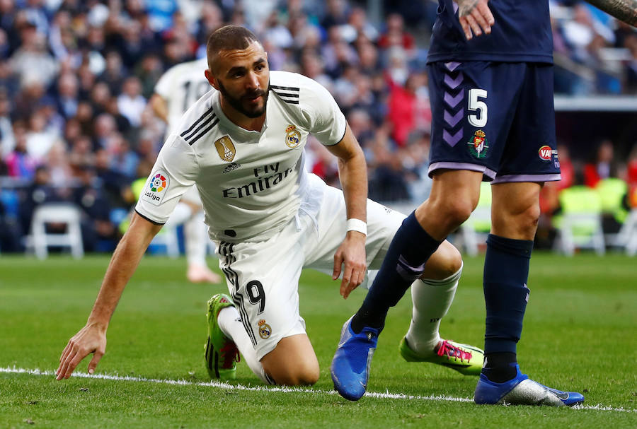 Las mejores imágenes del Real Madrid-Valladolid