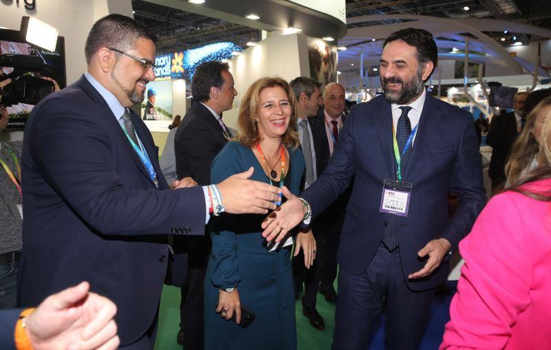 Imágenes del primer día de la feria turística World Travel Market (WTM) de Londres 2018