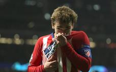 Griezmann: «En noches así me da alegría seguir en el Atlético»