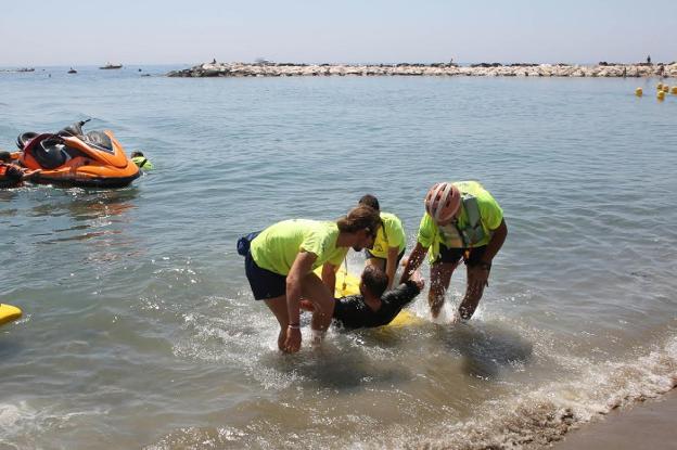 El 40% de las intervenciones del Servicio de Socorrismo en playas fue por incumplimiento de las normas
