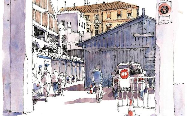 Málaga a trazos: La Goleta, 'terra incognita'