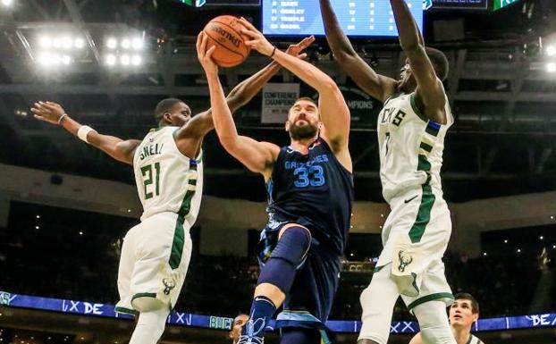 Marc Gasol consolida el liderato de los Grizzlies