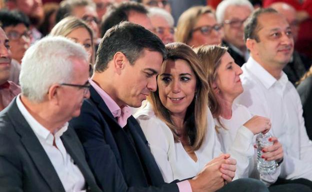 Sánchez arropa a Díaz y reclama una victoria «rotunda» para evitar el bloqueo