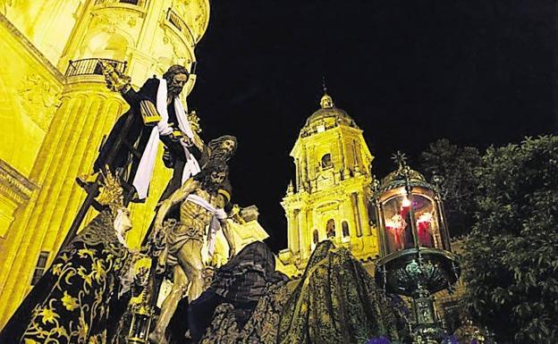 El Cristo del Descendimiento de Málaga se presenta este jueves tras su restauración