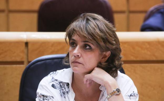 La ministra Dolores Delgado, reprobada por tercera vez