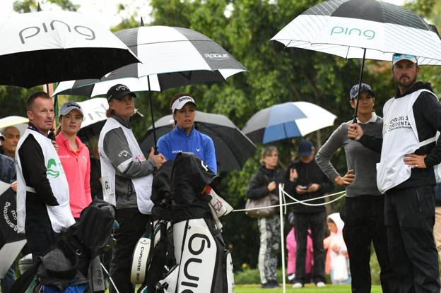 La lluvia obliga a interrumpir la primera jornada del Open de España de golf
