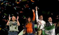 Pablo Iglesias acusa a Susana Díaz en Sevilla de haber elegido Andalucía como «segundo plato»