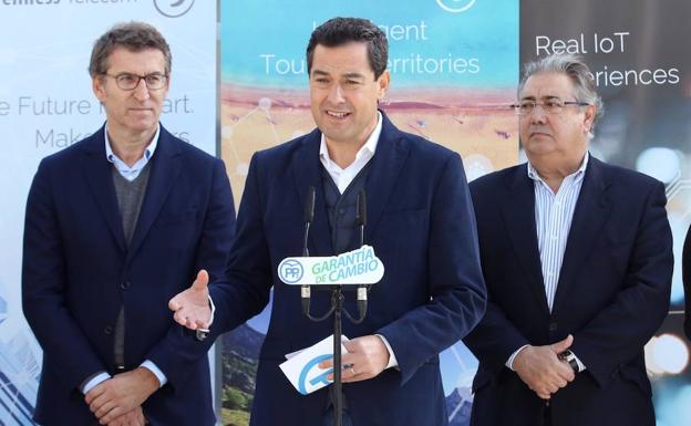 Juanma Moreno cree que no necesitará a Vox para gobernar y pide no desperdiciar voto