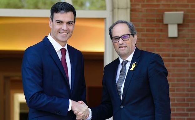 El Gobierno catalán rechaza la cita de Torra y Sánchez porque exige una cumbre España-Cataluña