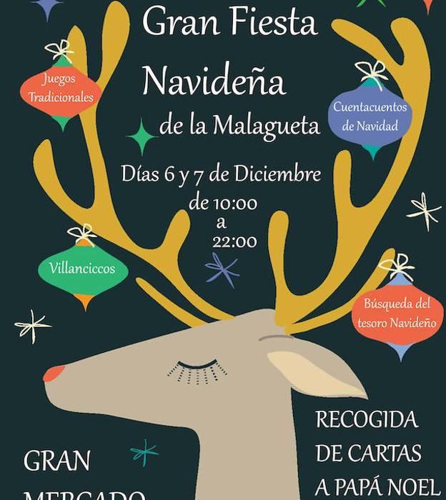 Actividades para toda la familia en la Gran Fiesta Navideña de La Malagueta