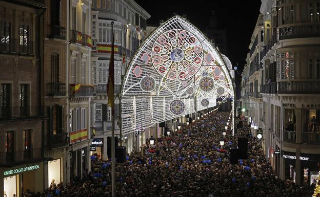 Desmienten que una asociación musulmana se haya quejado por el alumbrado de la calle Larios