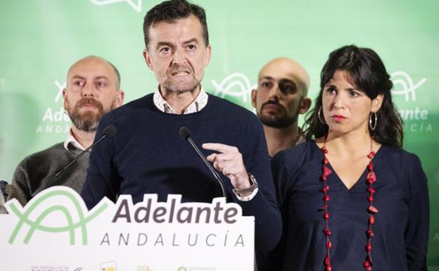 Maíllo descarta replantearse la coalición Adelante Andalucía porque «no queda otra que la unidad»