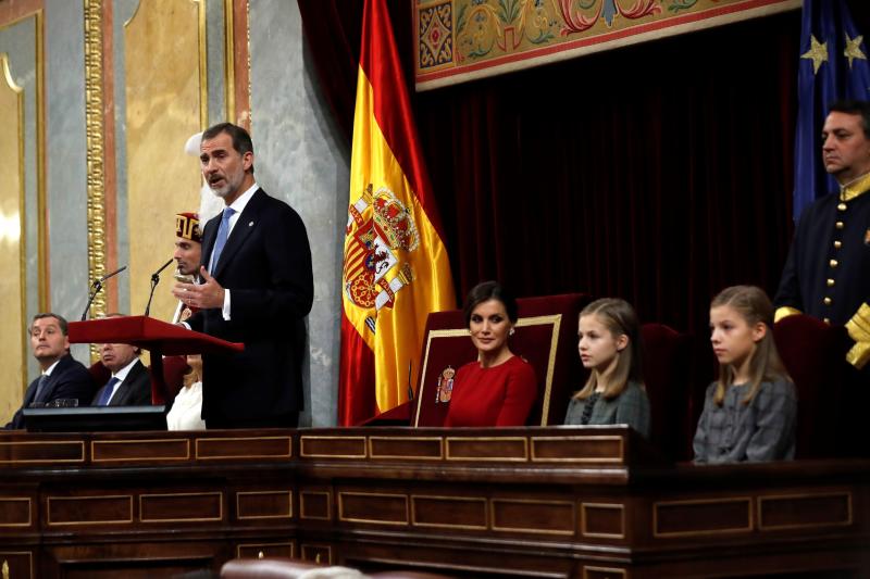 Acto conmemorativo del 40 aniversario de la Constitución en el Congreso