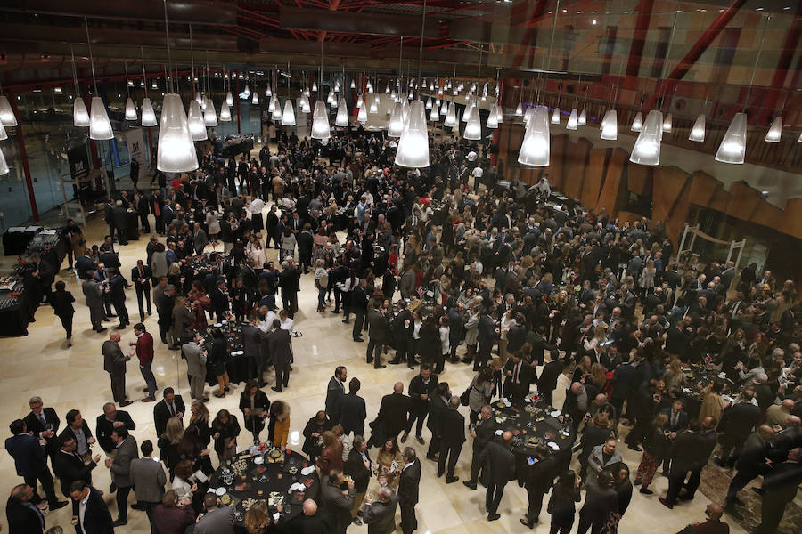 Los asistentes a la gala de los Premios SUR Malagueños del Año 2018